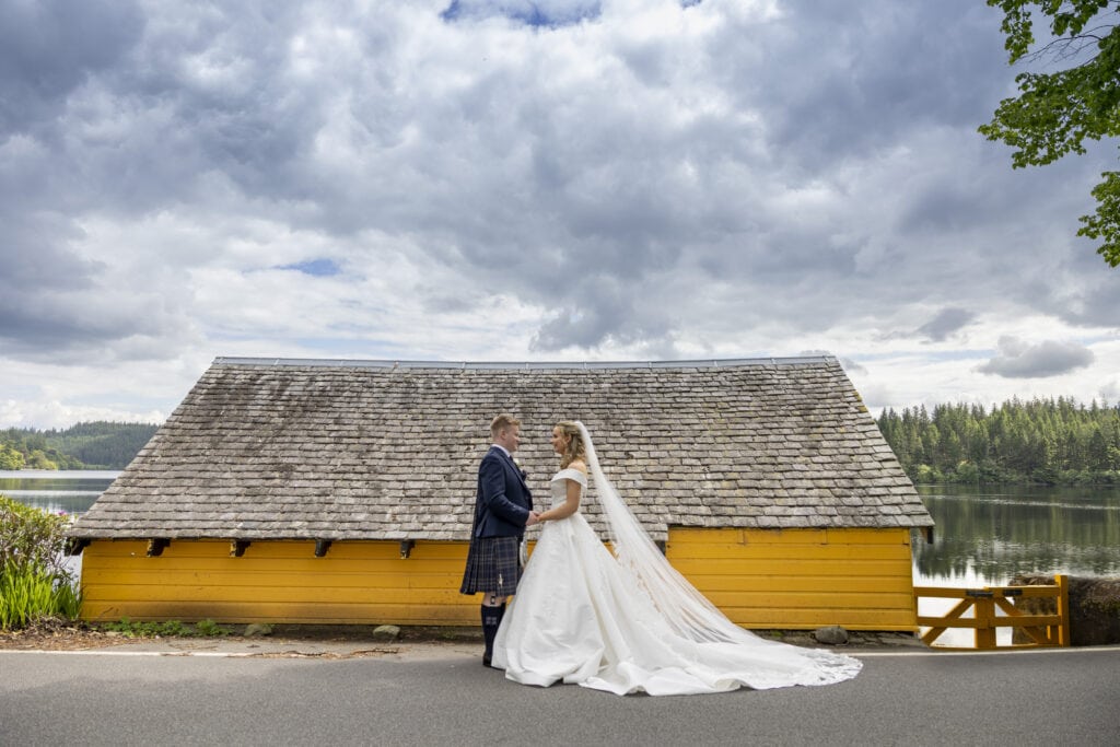 The Boathouse at Altskeith House Wedding