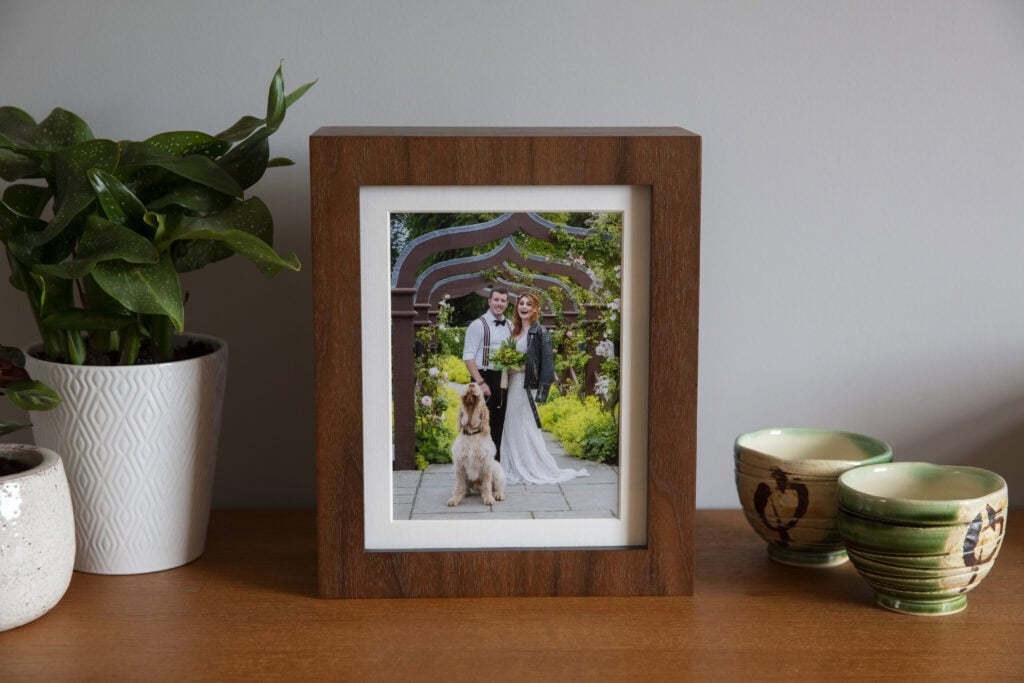 Alternative wedding album - a box